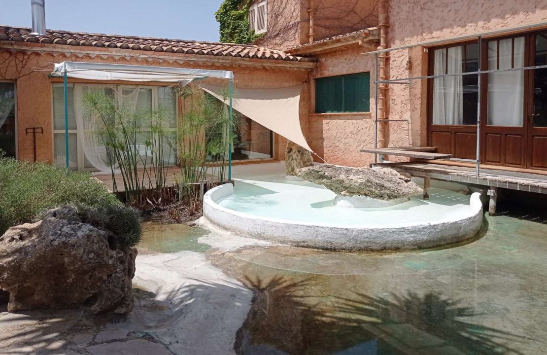 Country home in Sa Pobla, Mallorca with an original grain mill